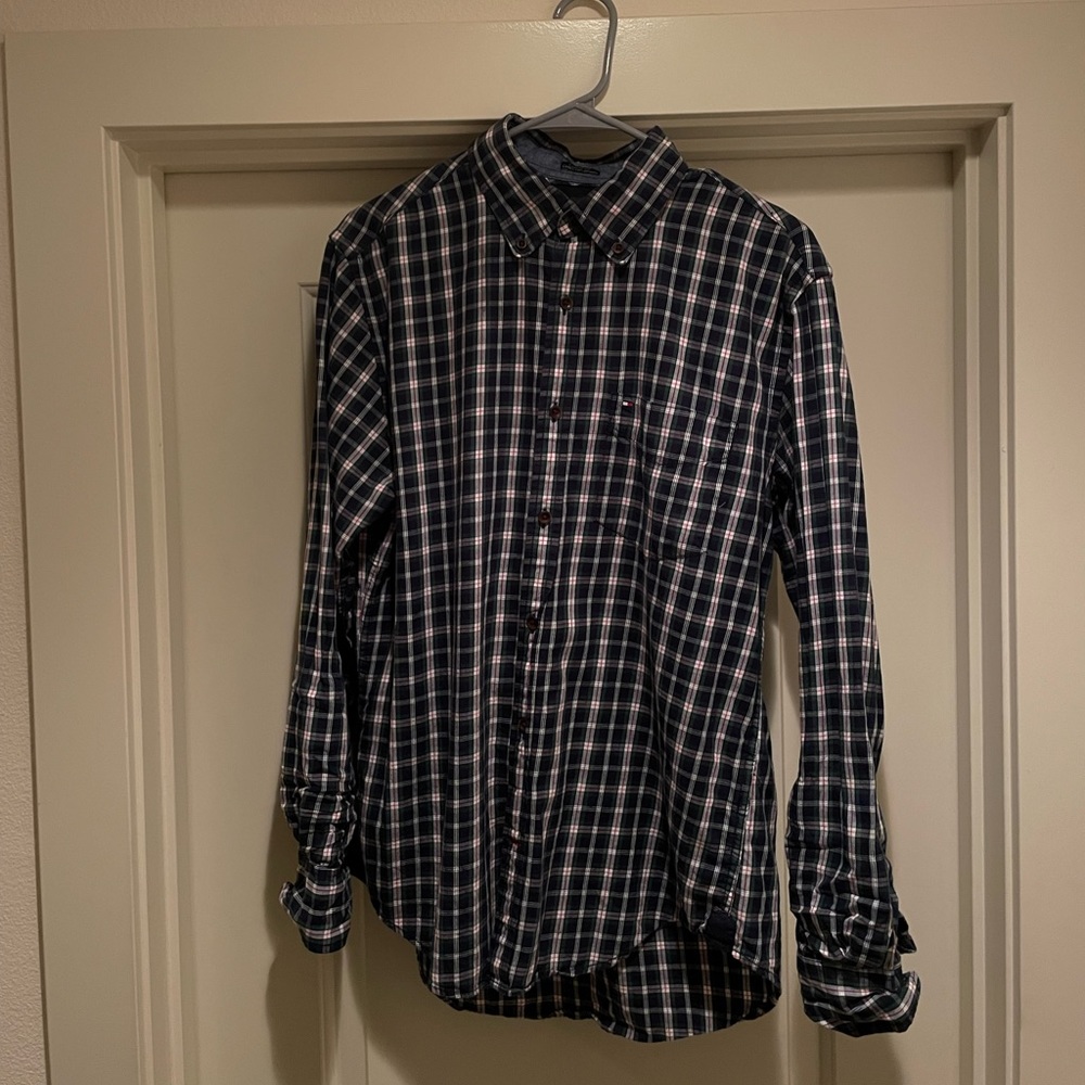 Tommy Hilfiger classic flannel, size medium